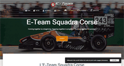 Desktop Screenshot of eteamsquadracorse.it